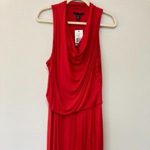 Kenneth Cole Blouson Waist Dress Sleeveless Modal